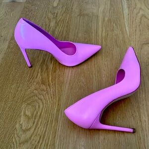 Schutz Neon Pink Pumps Size 8
